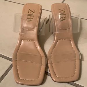 Zara Vinyl Wedges